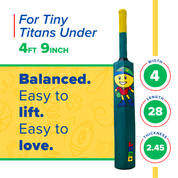 Piko Kids Cricket Kit with Wicket Bag